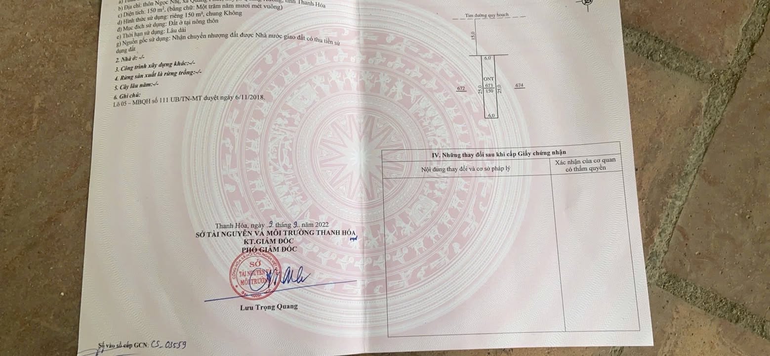 Đất nền xã Quảng Phúc, 150m² giá chỉ 500 triệu - Cơ hội đầu tư hấp dẫn!