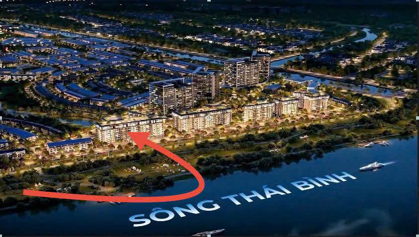 Căn hộ Eco Riverside Hải Dương 69m² giá 3.43 tỷ - View sông tuyệt đẹp!