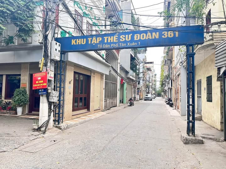 Căn hộ Tập Thể Sư Đoàn, Tân Xuân 42m² - Chính chủ, 2 mặt thoáng!