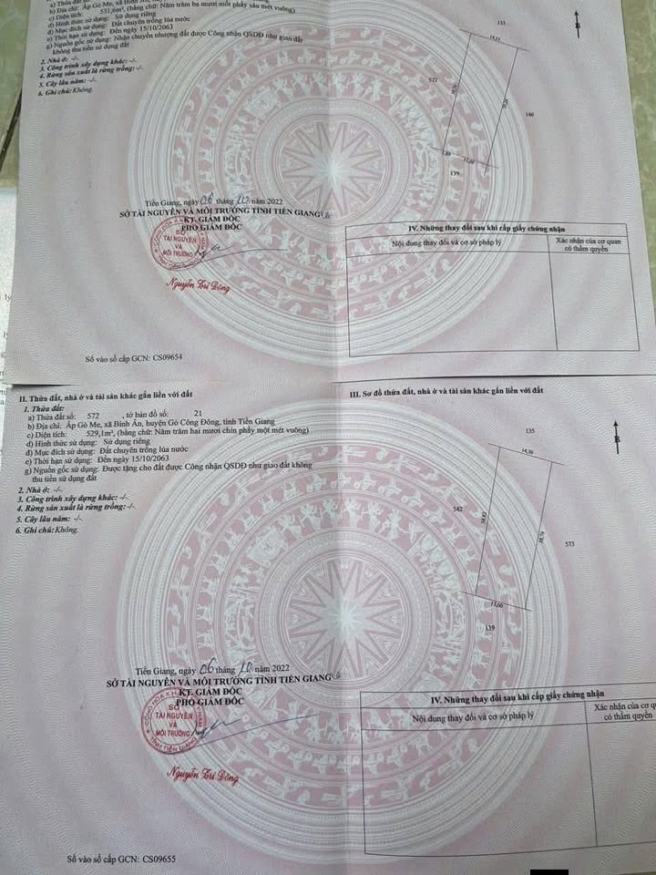 Đất nền Bình Ân, Gò Công Đông 1060m² chỉ 350 triệu - Sổ hồng chính chủ!