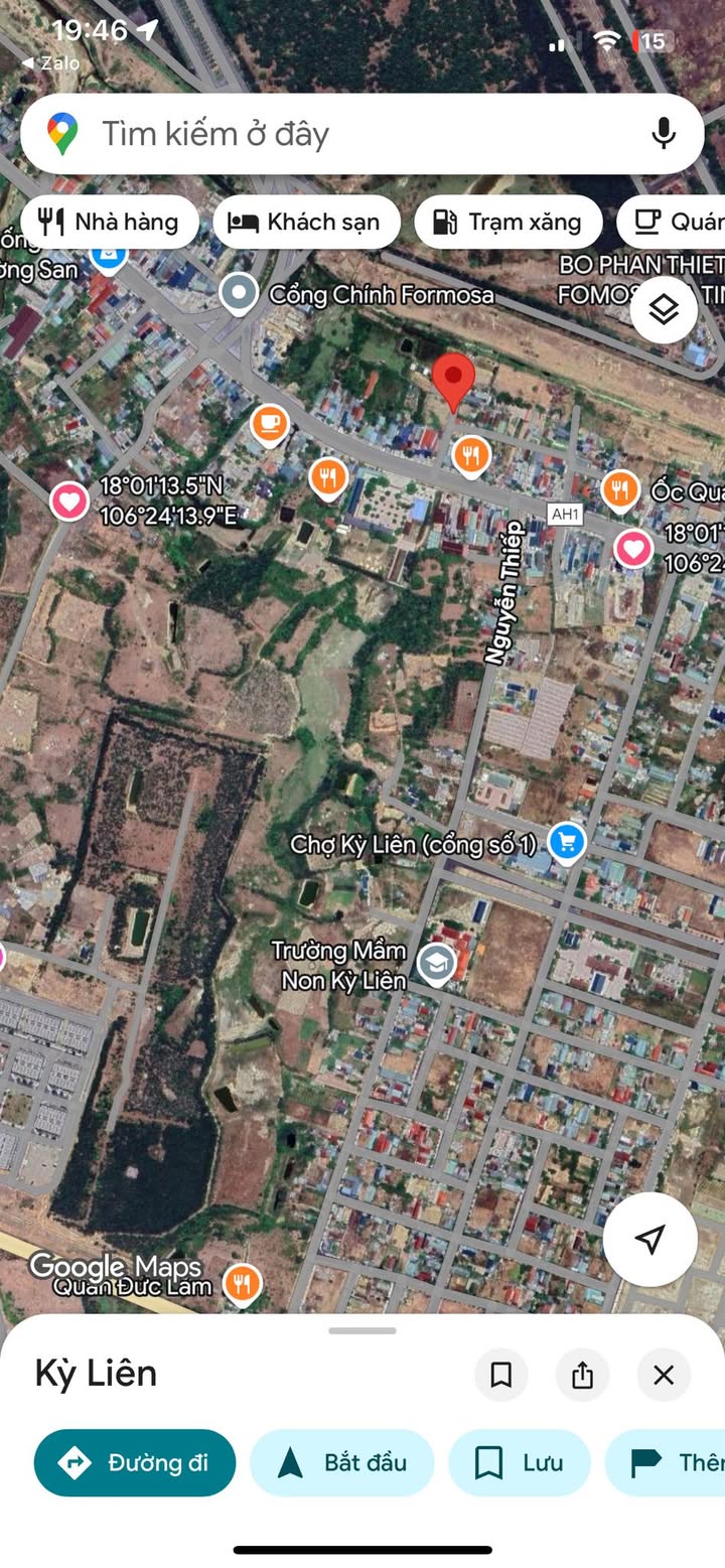 Đất lối 2 Quốc lộ 1A, Xã Kỳ Hoa, 210m² chỉ 1.1 tỷ - Cơ hội đầu tư không thể bỏ lỡ!