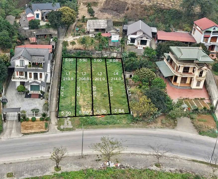 Đất nền Bến Sơn, Yên Lập 214m² giá 4.5 tỷ - Tiềm năng đầu tư lớn!