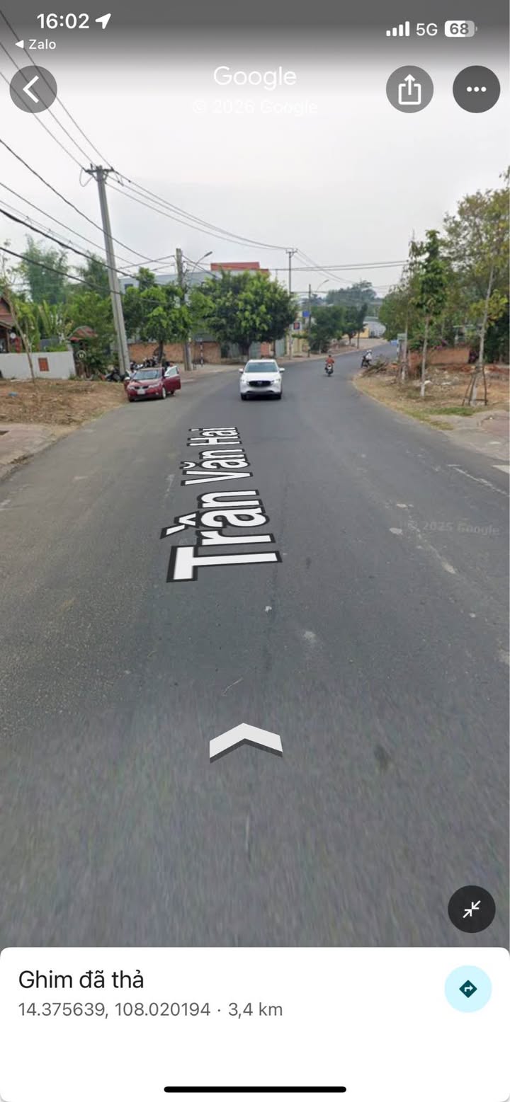 Đất mặt tiền đường Trần Văn Hai, Kon Tum 106m² giá chỉ 1.3 tỷ - Cơ hội đầu tư vàng!