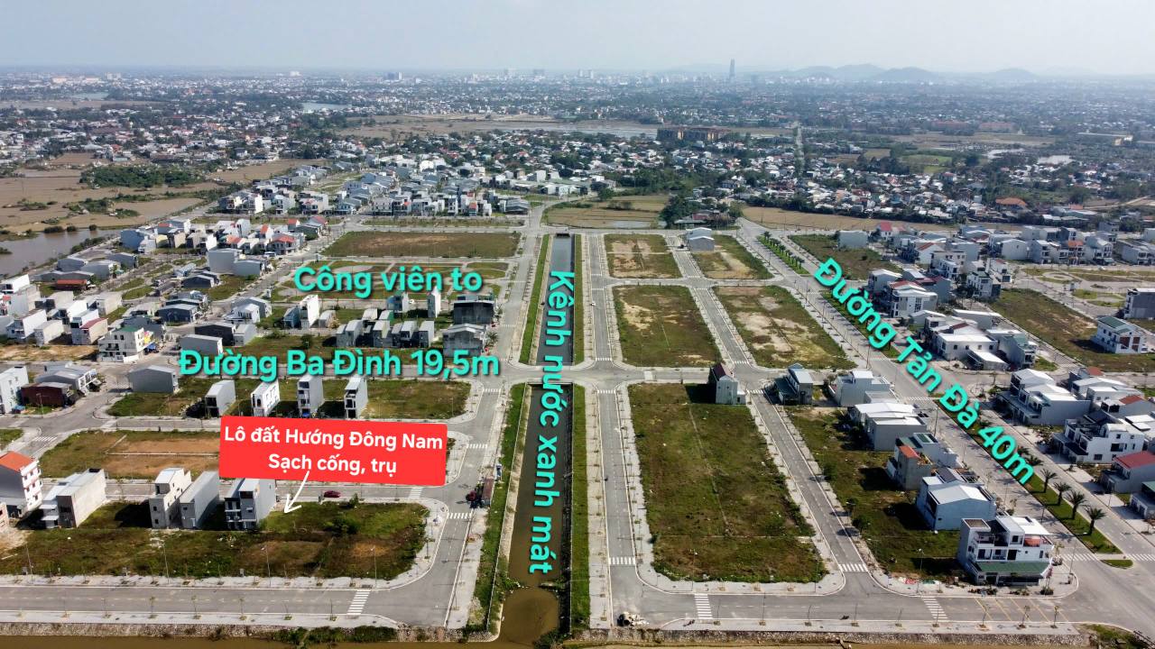 Bán mặt tiền KQH Hương Sơ, Huế 60m² giá 1.2 tỷ - Hướng Đông Nam, dân trí cao!