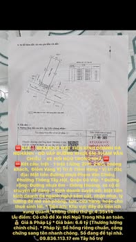 Nhà mặt tiền kinh doanh Gò Vấp 60m² giá 6.6 tỷ - Đầu tư sinh lời lý tưởng!