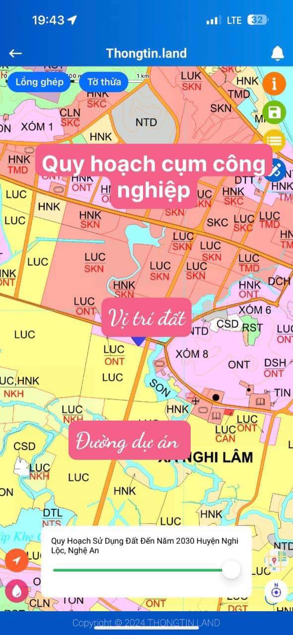 Đất nền Nghi Lộc 250m² giá 1.5 tỷ - Đầu tư sinh lời ngay!