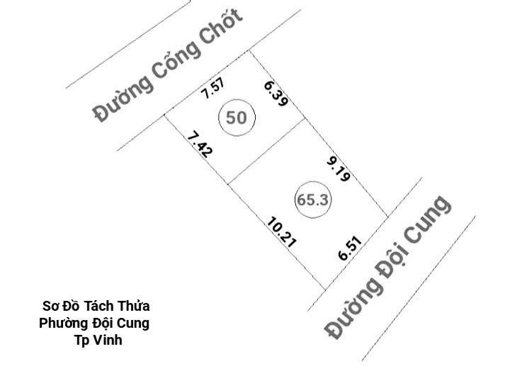 FrontHouse Đường Đội Cung 65.3m² giá 2.5 tỷ - Đầu tư sinh lời ngay!