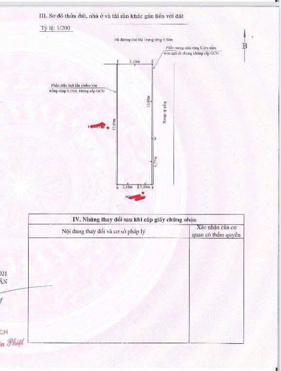 Cho thuê FrontHouse 90m² Đường Hai Bà Trưng, Hải Phòng - Lô góc, Vỉa hè rộng 5m