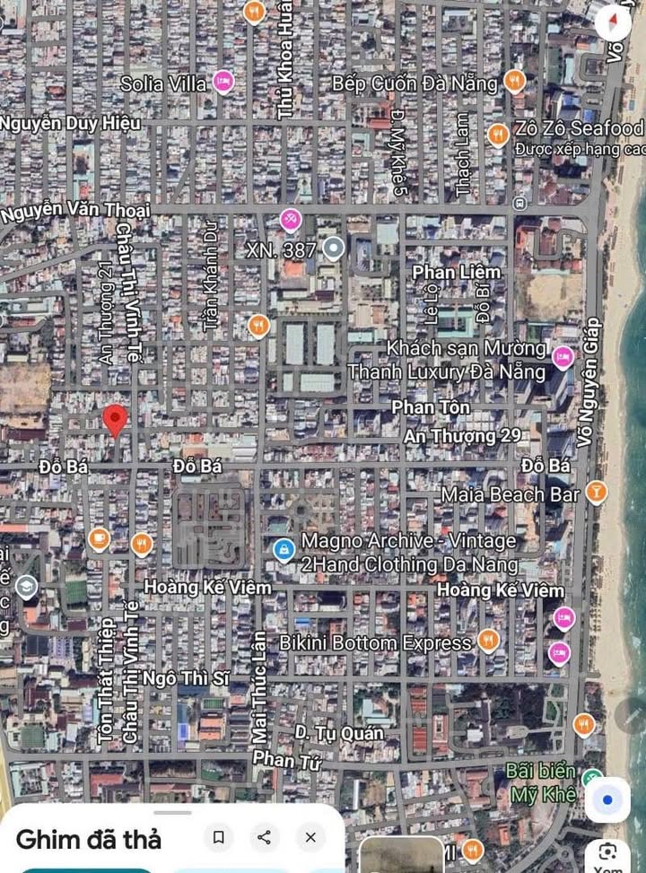 Đất Đỗ Bá, Ngũ Hành Sơn 105m² giá 8.x tỷ - Tặng dãy trọ 6 phòng cho thuê!