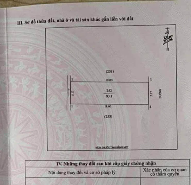 Đất đẹp mặt đường Lê Khôi, TP Vinh 93m² giá 8 tỷ - Pháp lý minh bạch, sẵn sàng giao dịch!