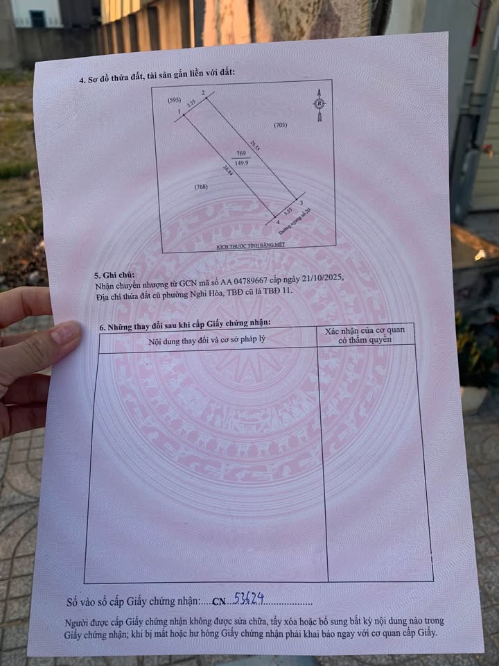 Đất kinh doanh mặt đường Quốc Lộ 20m tại Phường Nghi Hòa, 149.9m² chỉ 4.98 tỷ!