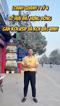 Đất nền Xã Hưng Chính Thành phố Vinh 63.8m² - Khu vực phát triển mạnh mẽ!