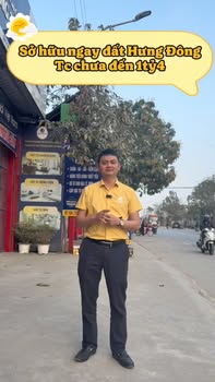 Đất nền Hưng Đông 63m² giá 1.35 tỷ - Nở hậu, hướng Tây Bắc