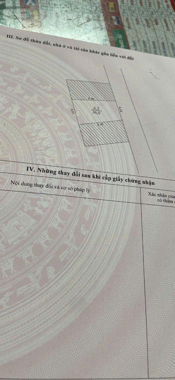 Bán đất Bằng Liệt, Hoàng Mai 36m² giá 6,7 tỷ - Vị trí đẹp, tiện ích đầy đủ!