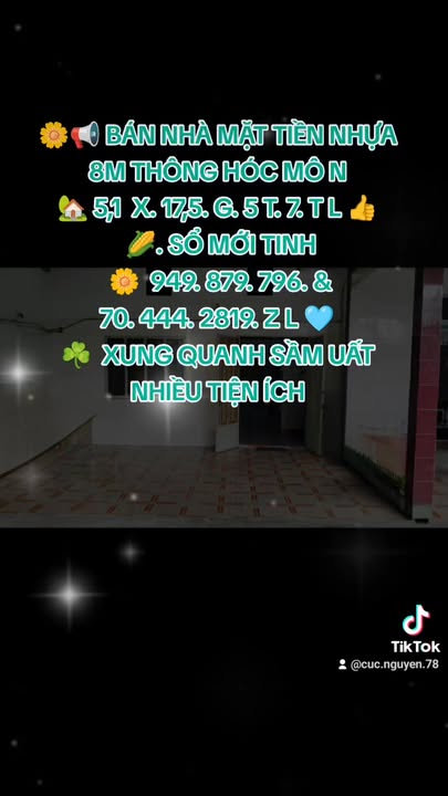 Nhà mặt tiền nhựa Hóc Môn 89m² giá 5.7 tỷ - Kinh doanh đa ngành nghề