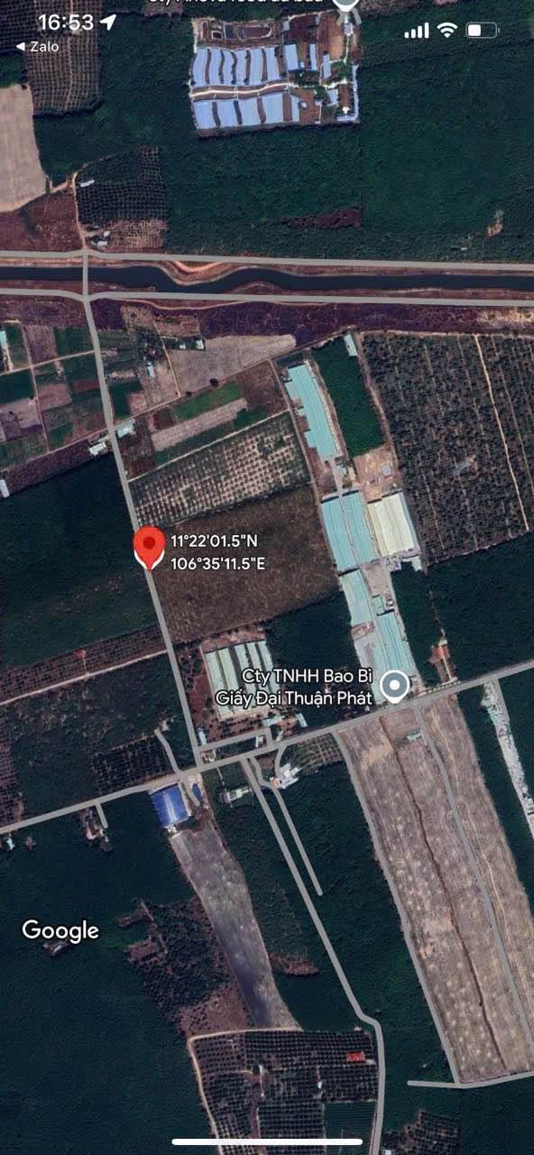 Đất nền 2900m² tại KCN Cây Trường, Bình Dương - Giá 17.4 tỷ, 2 mặt tiền hấp dẫn!