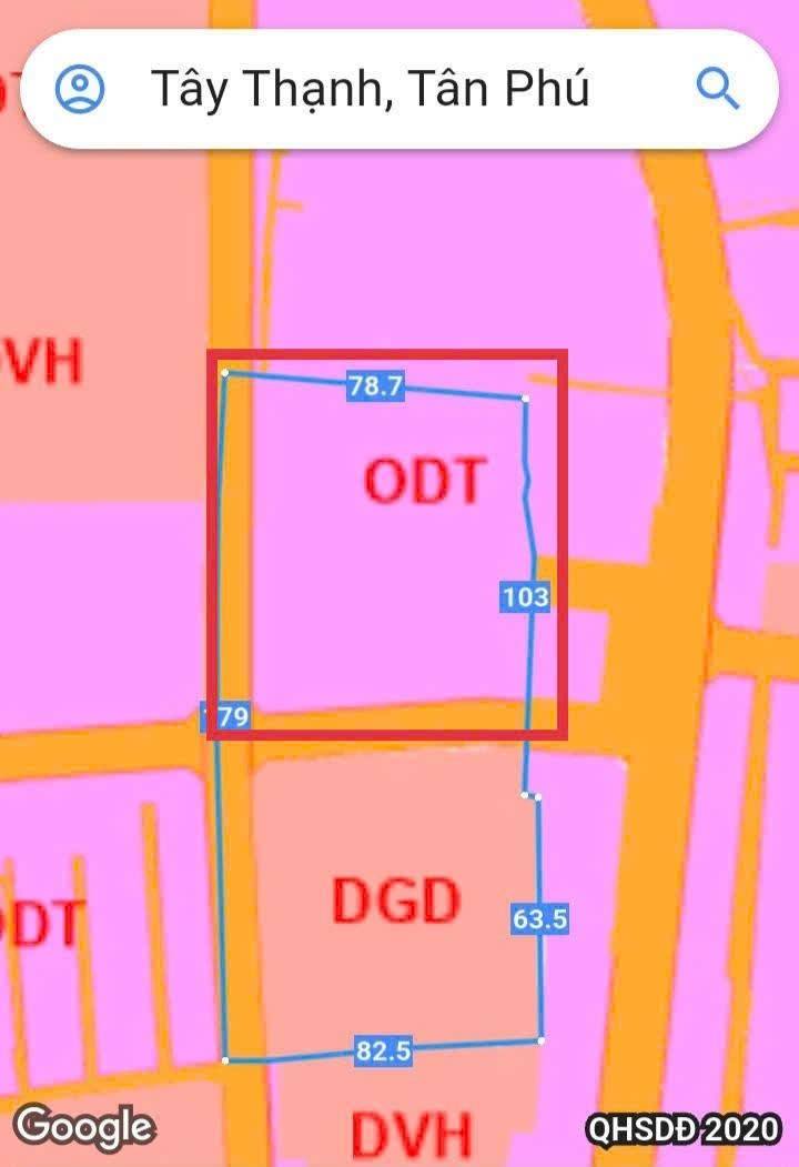 Đất nông nghiệp P. Tây Thạnh, Q. Tân Phú 7267m² - Cơ hội đầu tư sinh lời!