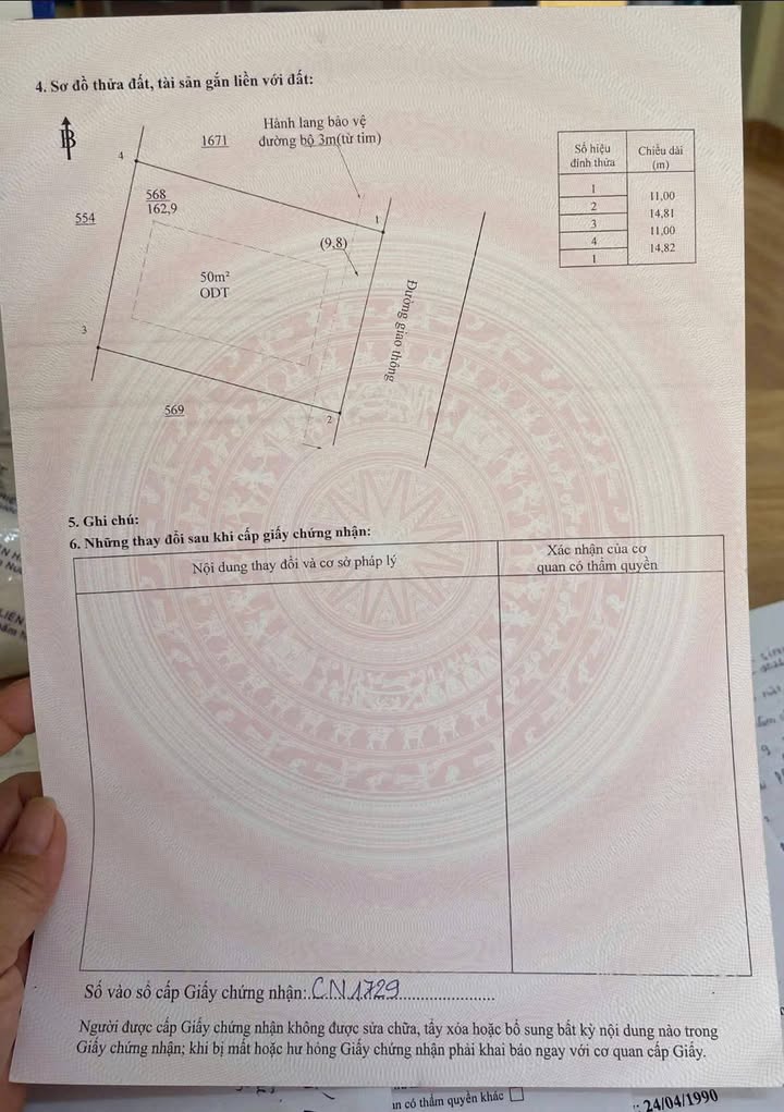 Đất nền Phường An Lộc, Thị xã Bình Long 162m² giá 700 triệu - Đầu tư sinh lời ngay!