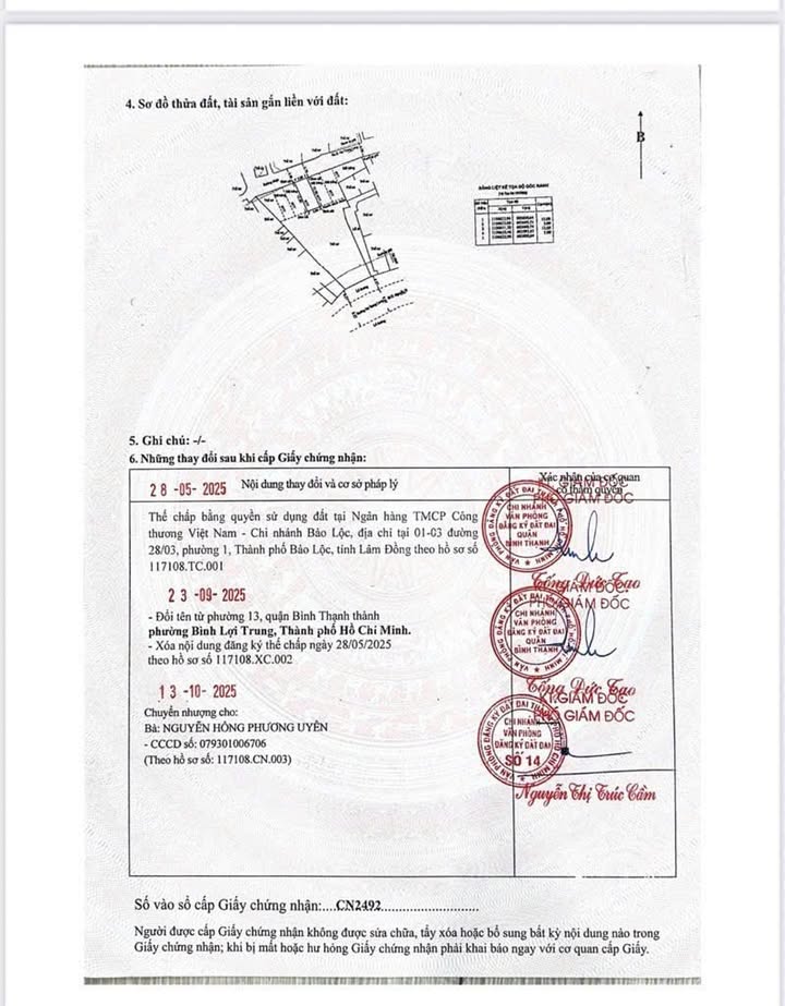 Đất nền Nơ Trang Long, Bình Thạnh 60m² giá 9.5 tỷ - Vị trí đắc địa, xây dựng ngay!