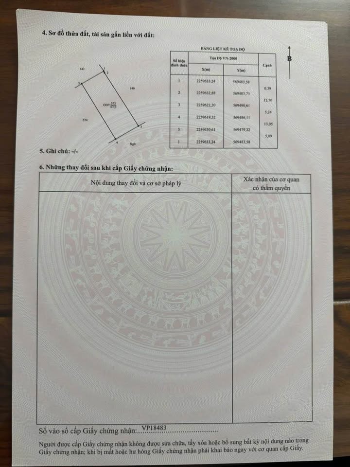 Đất nông mặt tiền 5m² tại ngõ 65 Lê Hồng Sơn, Nam Định - Cơ hội đầu tư tuyệt vời!