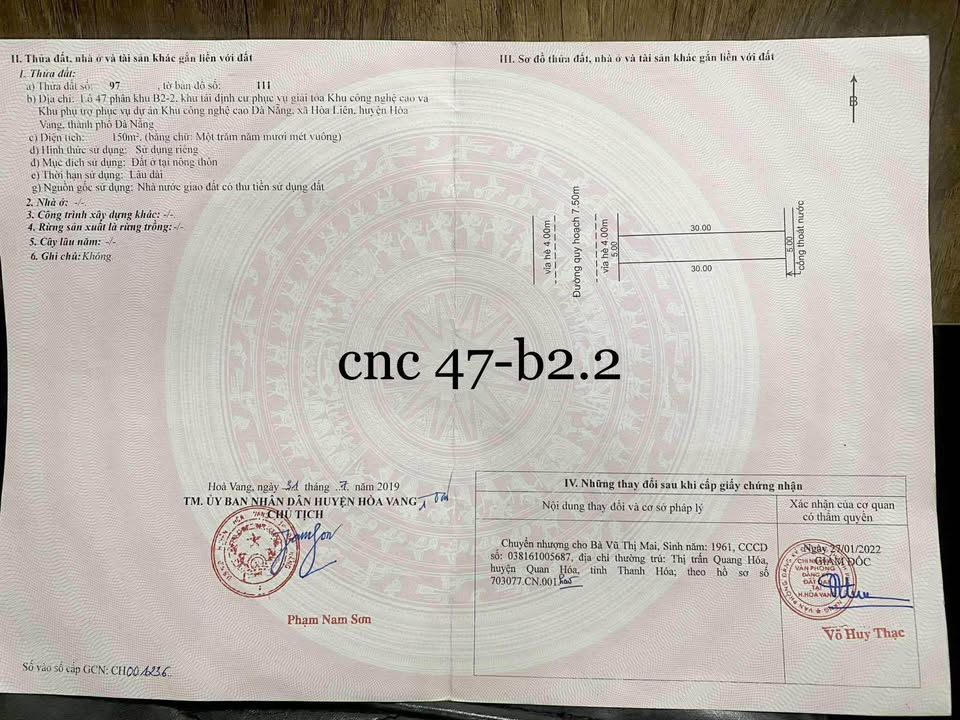 Đất nền Hoà Liên Đà Nẵng 150m² giá 2.55 tỷ - Cơ hội đầu tư hấp dẫn!