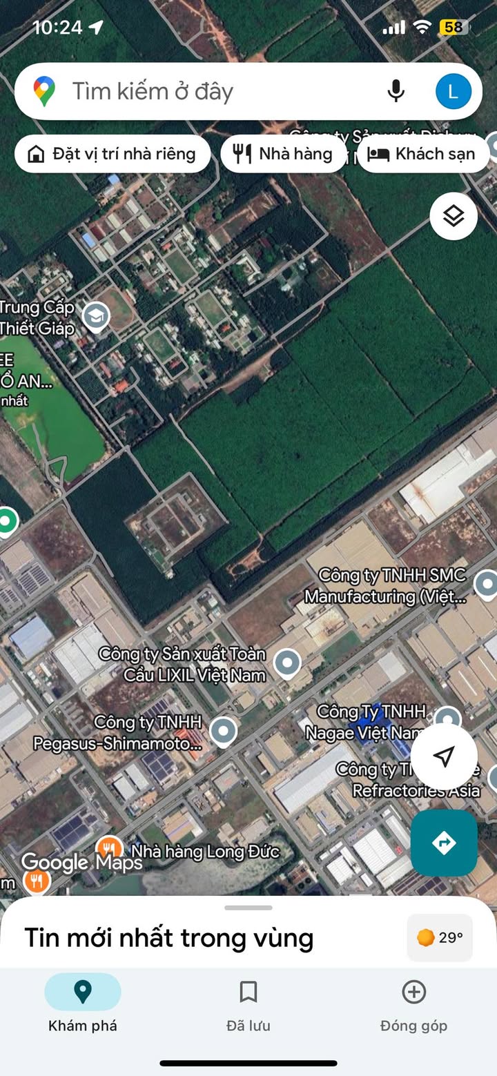 Đất nền khu công nghiệp Long Đức, Long Thành 10,800m² giá 5.6 tỷ - Cơ hội đầu tư hấp dẫn!