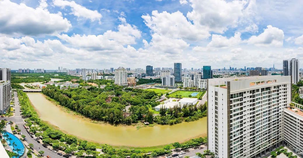 Căn hộ The Peak Midtown Quận 7 123m² giá 17.7 tỷ - View sông tuyệt đẹp!