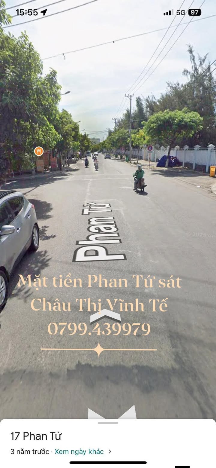 Đất nền Phan Tứ, Mỹ An, Ngũ Hành Sơn 192m² giá 40 tỷ - Đầu tư sinh lời ngay!