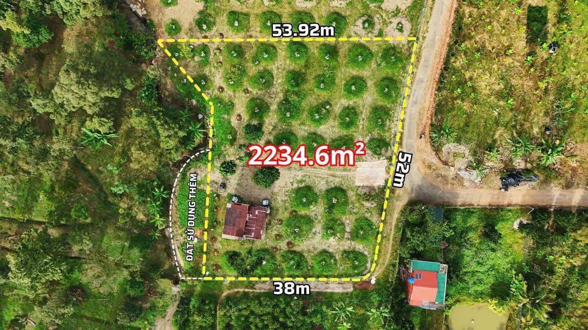 Đất thổ cư mặt tiền đường Chi Lăng, Bảo Lộc 2234.6m² giá 3.6 tỷ - Cơ hội đầu tư tuyệt vời!