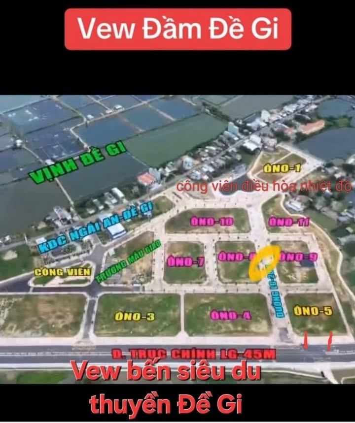 Đất nền Thị trấn Cát Khánh 175m² giá thương lượng - Gần bến du thuyền