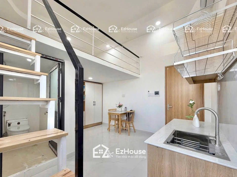 Phòng trọ gác lửng Tân Bình 25m² giá 4 triệu - Nội thất mới tinh, gần sân bay!