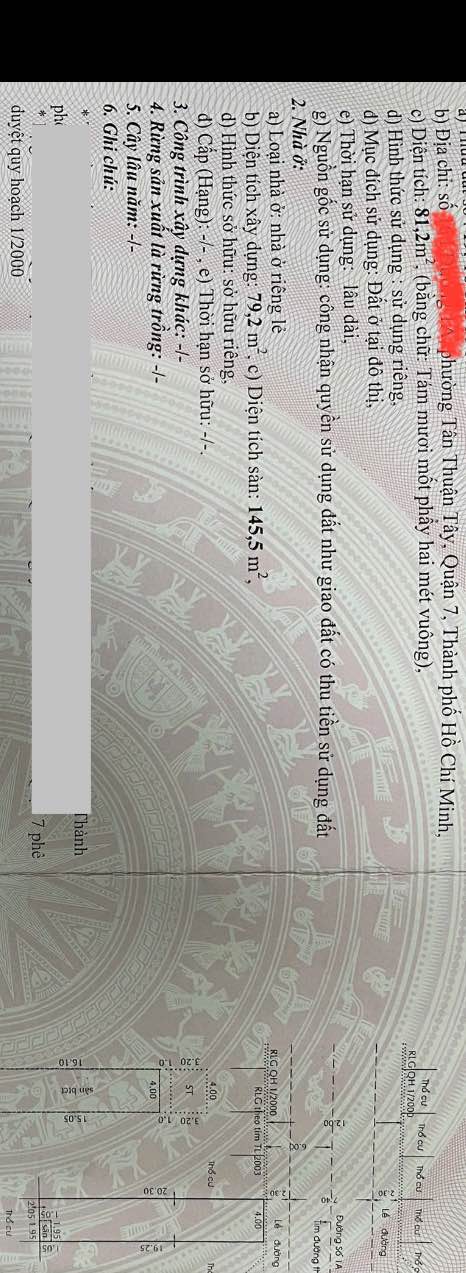 Nhà khu Cư Xá Ngân Hàng Quận 7 81,2m² giá 14 tỷ - Chính chủ bán gấp!