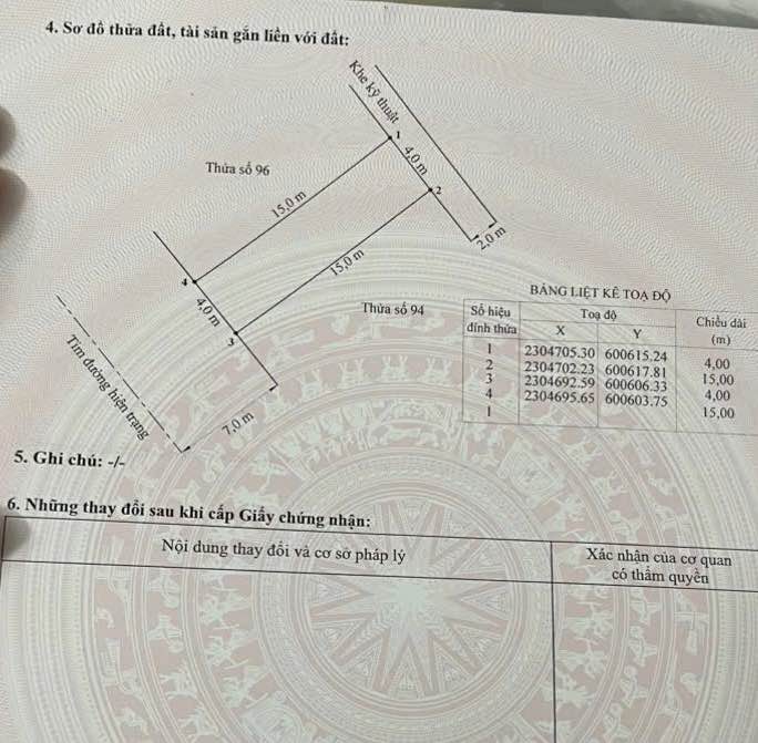Bán đất TDC Lê Hồng Phong 60m² giá 6.9 tỷ - Vị trí đẹp, pháp lý rõ ràng!