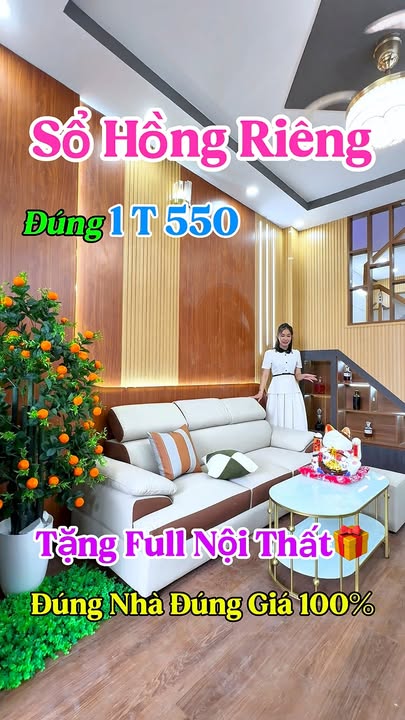 Nhà riêng Ấp Phước Lý - Tây Ninh 44m² giá 1.55 tỷ - Sổ hồng riêng, tặng full nội thất!