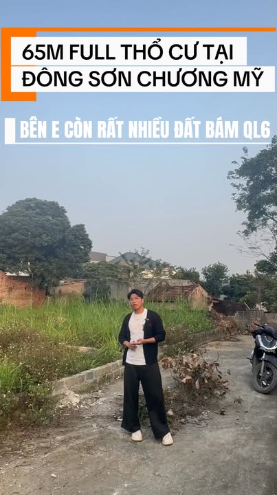 Đất nền 65m² Đông Sơn, Chương Mỹ, Hà Nội - Giá thỏa thuận, đầy đủ thổ cư!