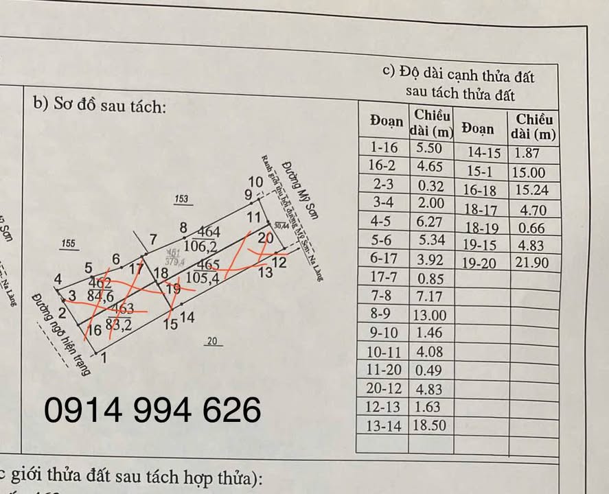 Đất nền 106m² mặt đường Mỹ Sơn, giá 2.36 tỷ - Đầu tư sinh lời ngay!