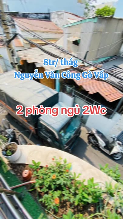 Nhà cho thuê 223/6 Nguyễn Văn Công, P3, Gò Vấp 8 triệu/tháng - Phù hợp ở và làm văn phòng