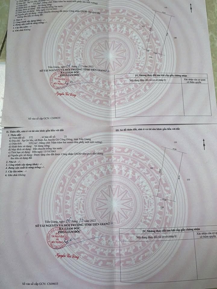 Đất nở hậu 1060m² tại Bình Ân, Gò Công Đông, giá chỉ 350 triệu - Cơ hội đầu tư tuyệt vời!