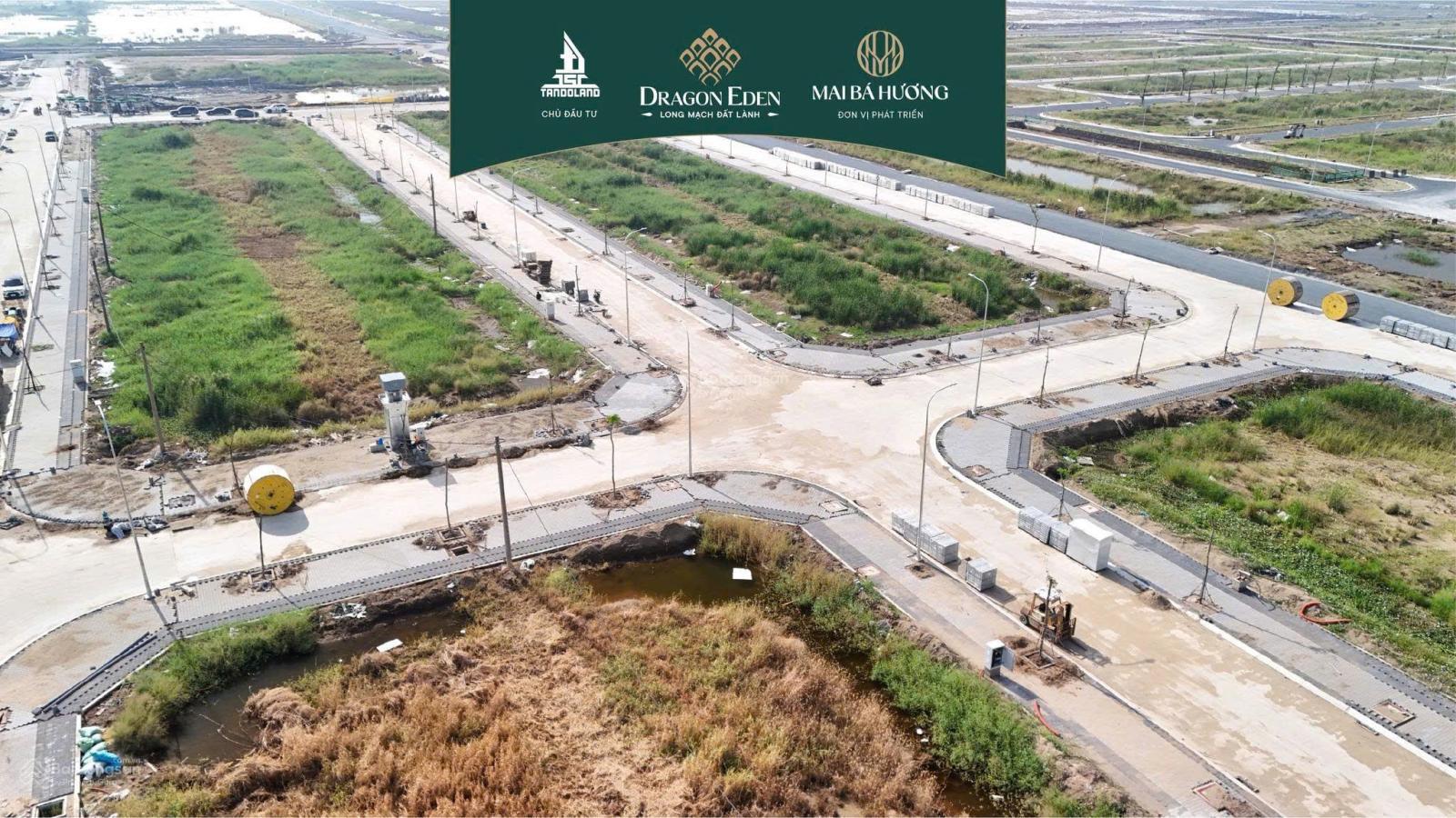 Đất nền Dragon Eden Bến Lức 90m² giá 2.34 tỷ - Tiềm năng sinh lời cao!