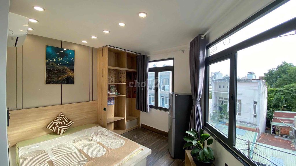 Căn hộ Studio Lê Văn Thọ 35m² giá 6 triệu - Cửa sổ thoáng mát!
