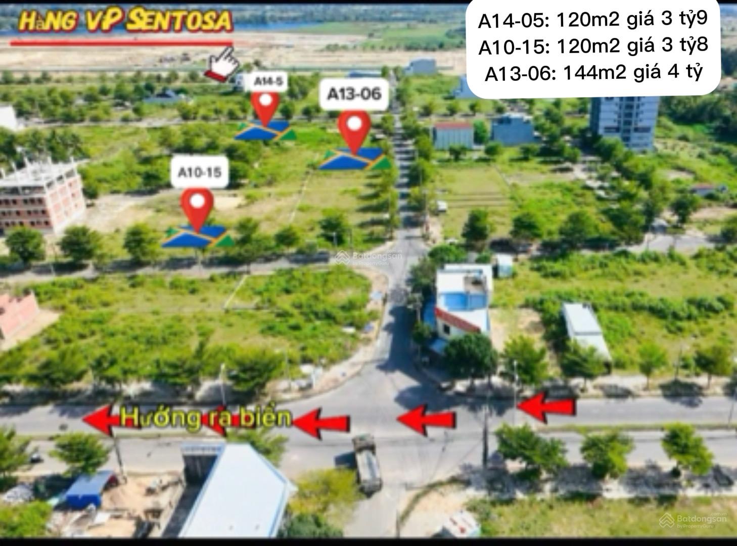 Lô đất Sentosa Riverside Điện Ngọc 141m² giá 3.65 tỷ - Cơ hội đầu tư sinh lời cao!