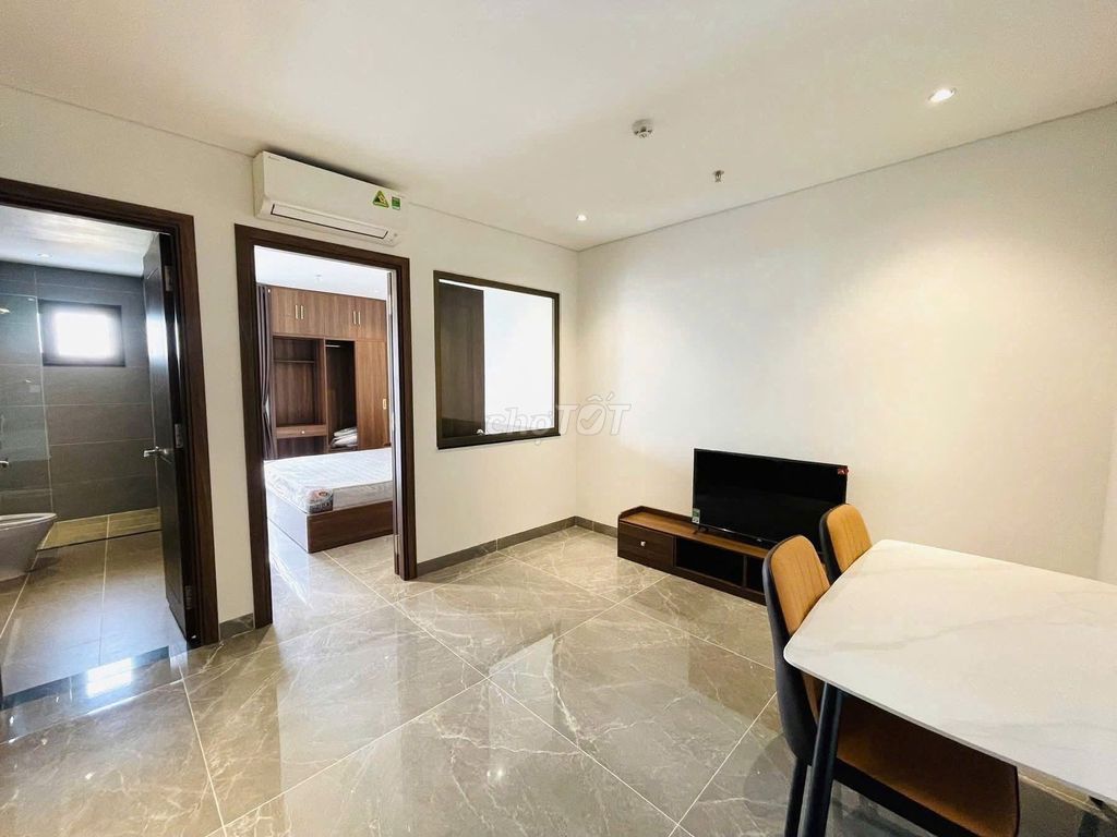 Căn hộ 1PN Đường Trần Phú, Quận Hải Châu 45m² giá 13 triệu - Ban công rộng view Cầu Rồng