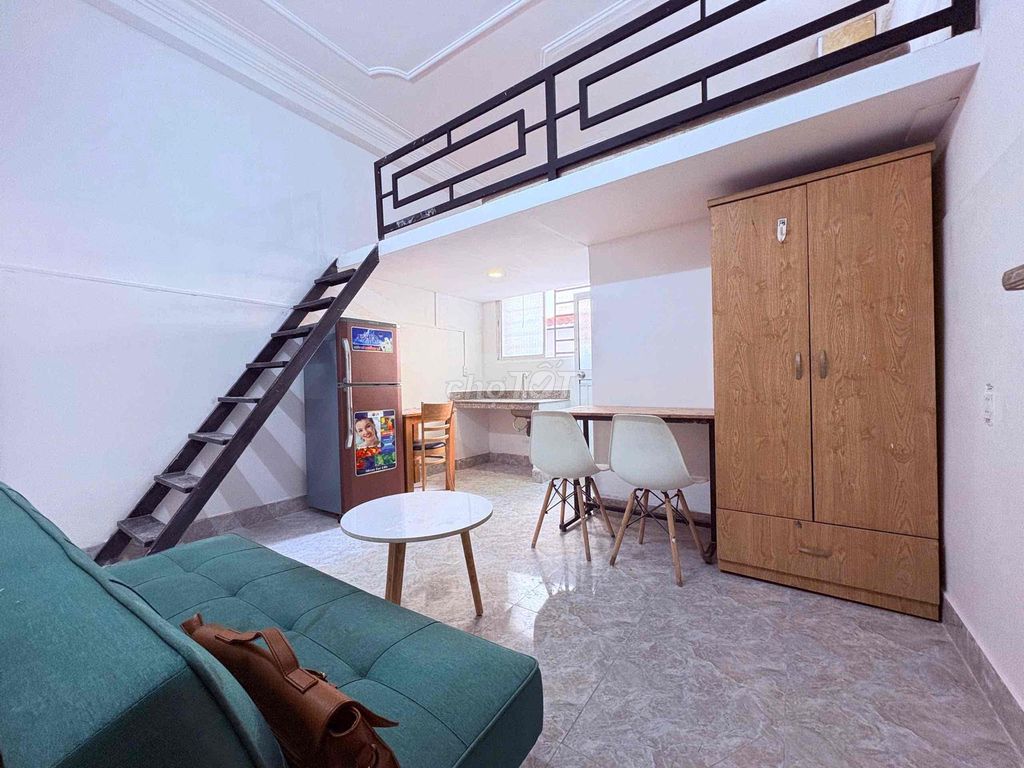 Căn hộ Duplex Cộng Hòa P13 Q.Tân Bình 35m² giá 3.9 triệu - Full nội thất, gần Etown!