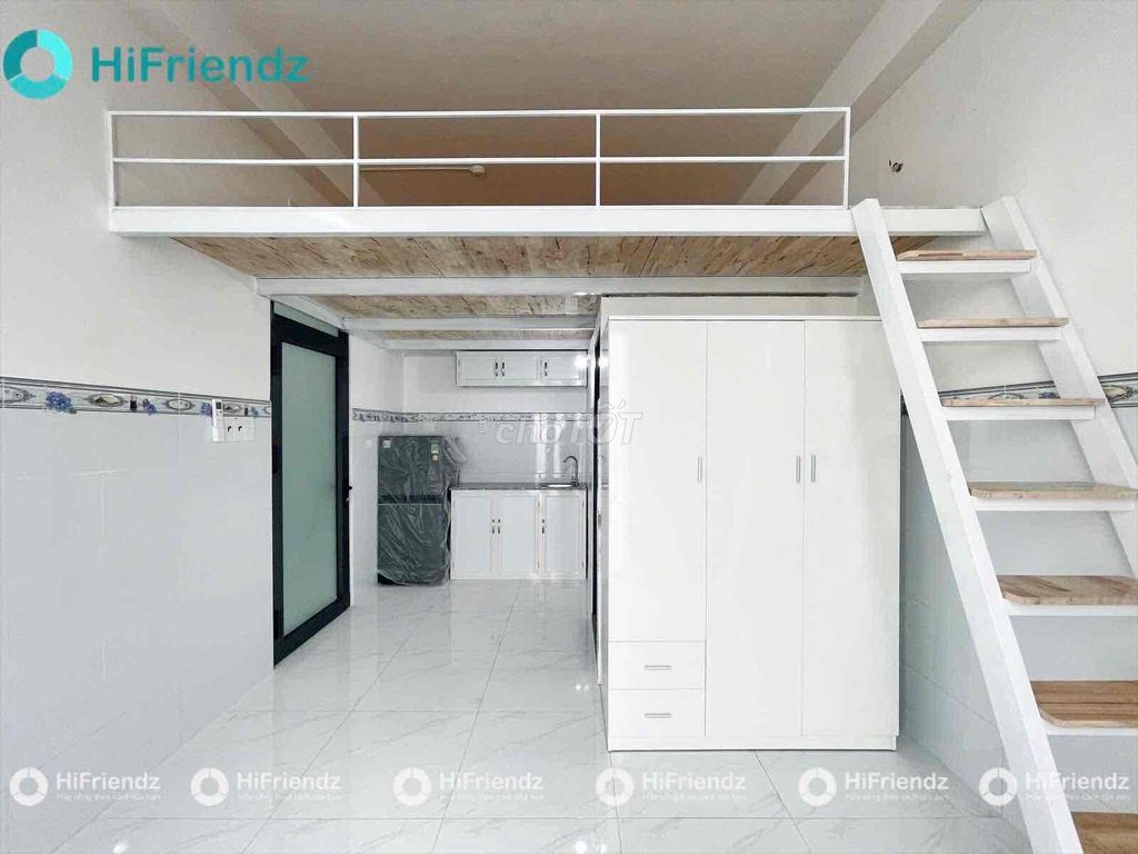 Căn hộ dịch vụ Duplex mới xây gần ĐH Văn Lang 35m² giá 4 triệu - Sẵn sàng vào ở ngay!