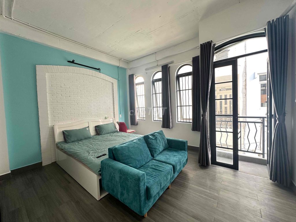 Căn hộ 1 phòng ngủ quận 10, 50m² giá 8.5 triệu - Thiết kế hiện đại, sẵn sàng vào ở!