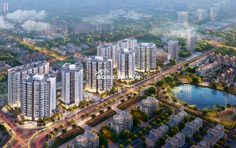 Căn hộ Le Grand Jardin Sài Đồng 97m² giá 7.8 tỷ - Thiết kế góc thoáng, Full nội thất