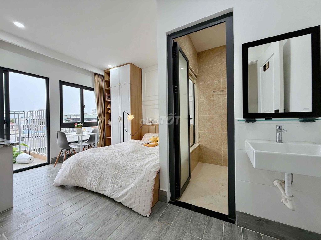 Căn hộ mini 22m² tại Gò Vấp giá 4.8 triệu - Full nội thất hiện đại!