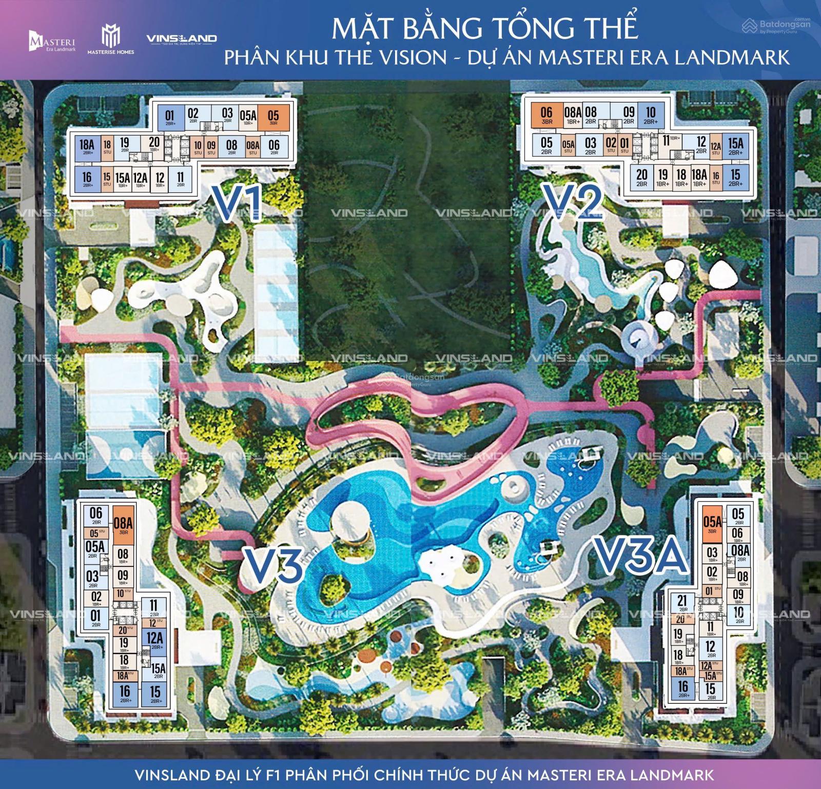 Căn hộ Masteri Era Landmark 1PN - 2PN - 3PN giá tốt - Nhận chiết khấu trực tiếp!