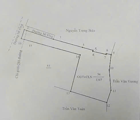 Đất nền Khu dân cư Tân Tiến, TP Chí Linh 1347m² giá 45.798 tỷ - Vị trí đắc địa đầu tư!