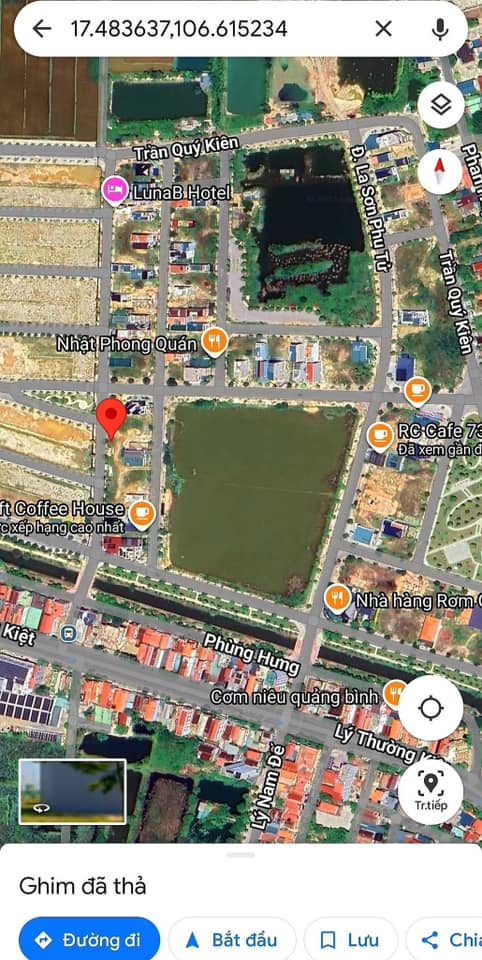 Đất nền dự án Đông Phùng Hưng, Đồng Hới 140m² giá 4.9 tỷ - Vị trí đắc địa, cơ hội đầu tư hiếm có!